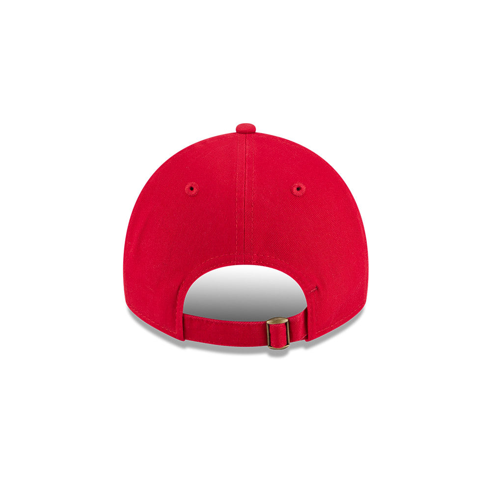 Chicago Blackhawks New Era Women Red Preppy Team 9TWENTY Adjustable Hat product image 6, provided for visual reference and