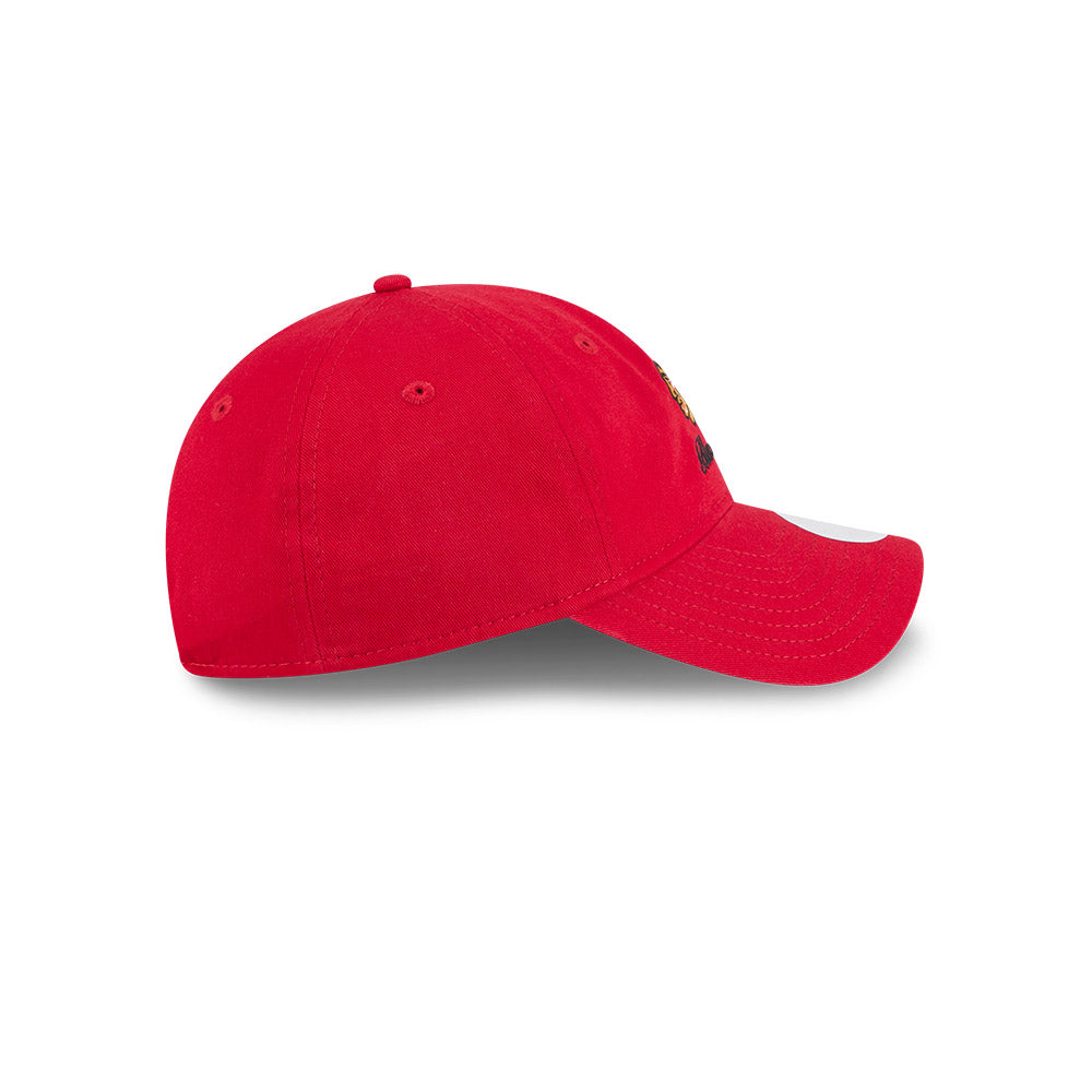 Chicago Blackhawks New Era Women Red Preppy Team 9TWENTY Adjustable Hat product image 4, provided for visual reference and