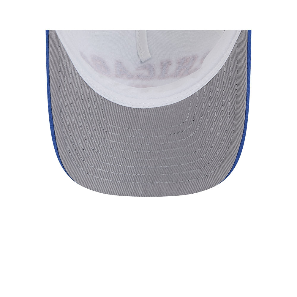 Chicago Cubs New Era 9FORTY Chrome Arch A-Frame Trucker Hat product image 7, provided for visual reference and product