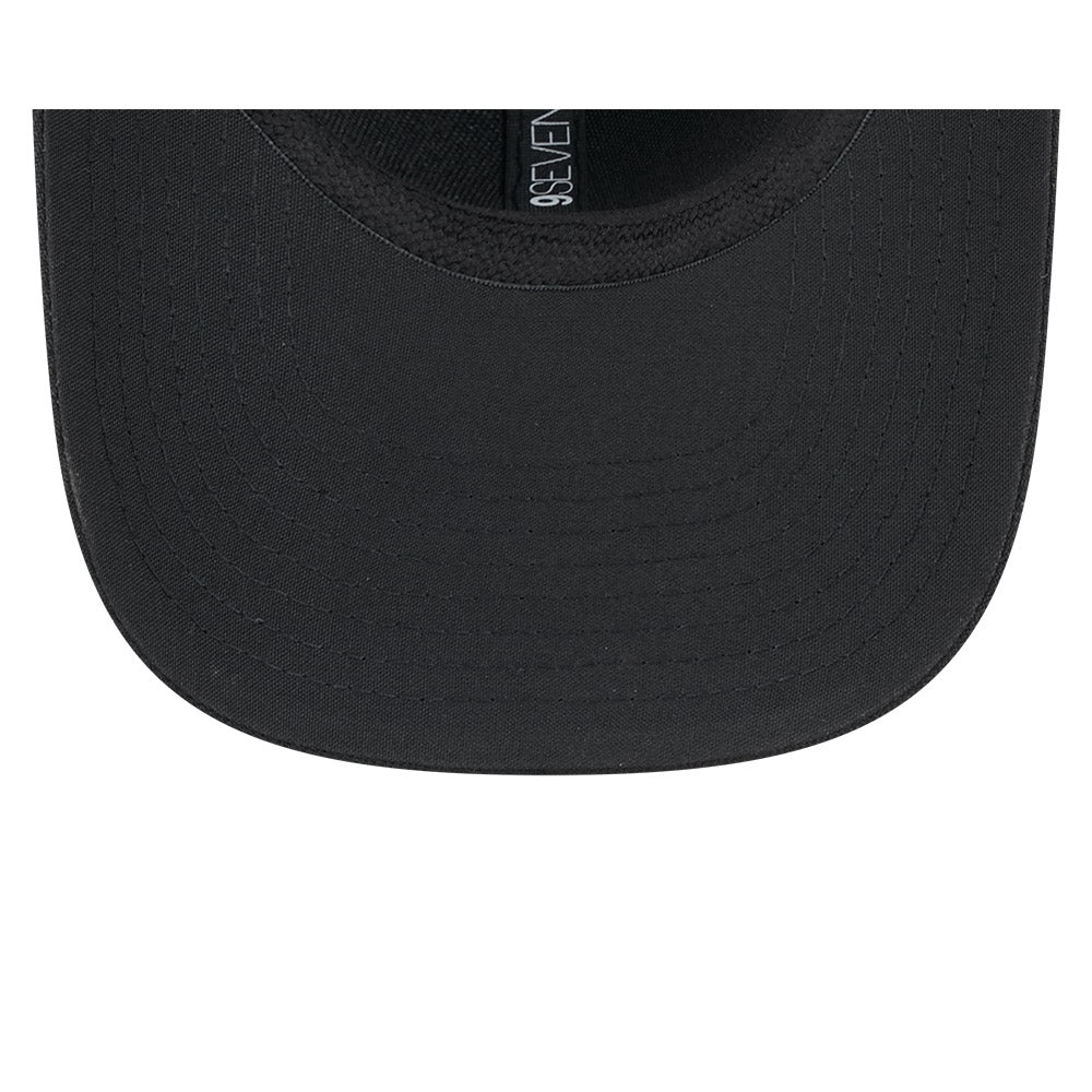 Chicago Blackhawks New Era 9SEVENTY Black Multi-Rope Stretch-Snap Adjustable Hat product image 7, provided for visual
