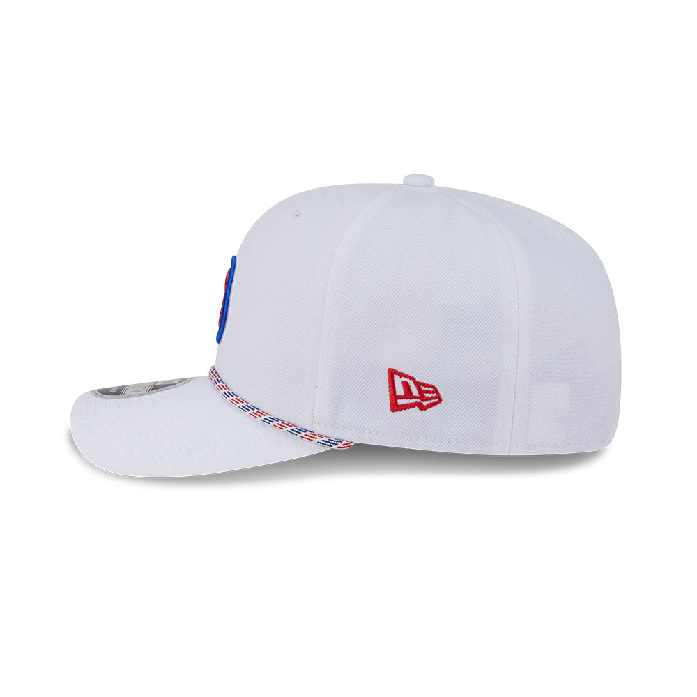 Chicago Cubs New Era 9SEVENTY White Bullseye Multi Rope Stretch-Snap Adjustable Hat product image 4, provided for visual