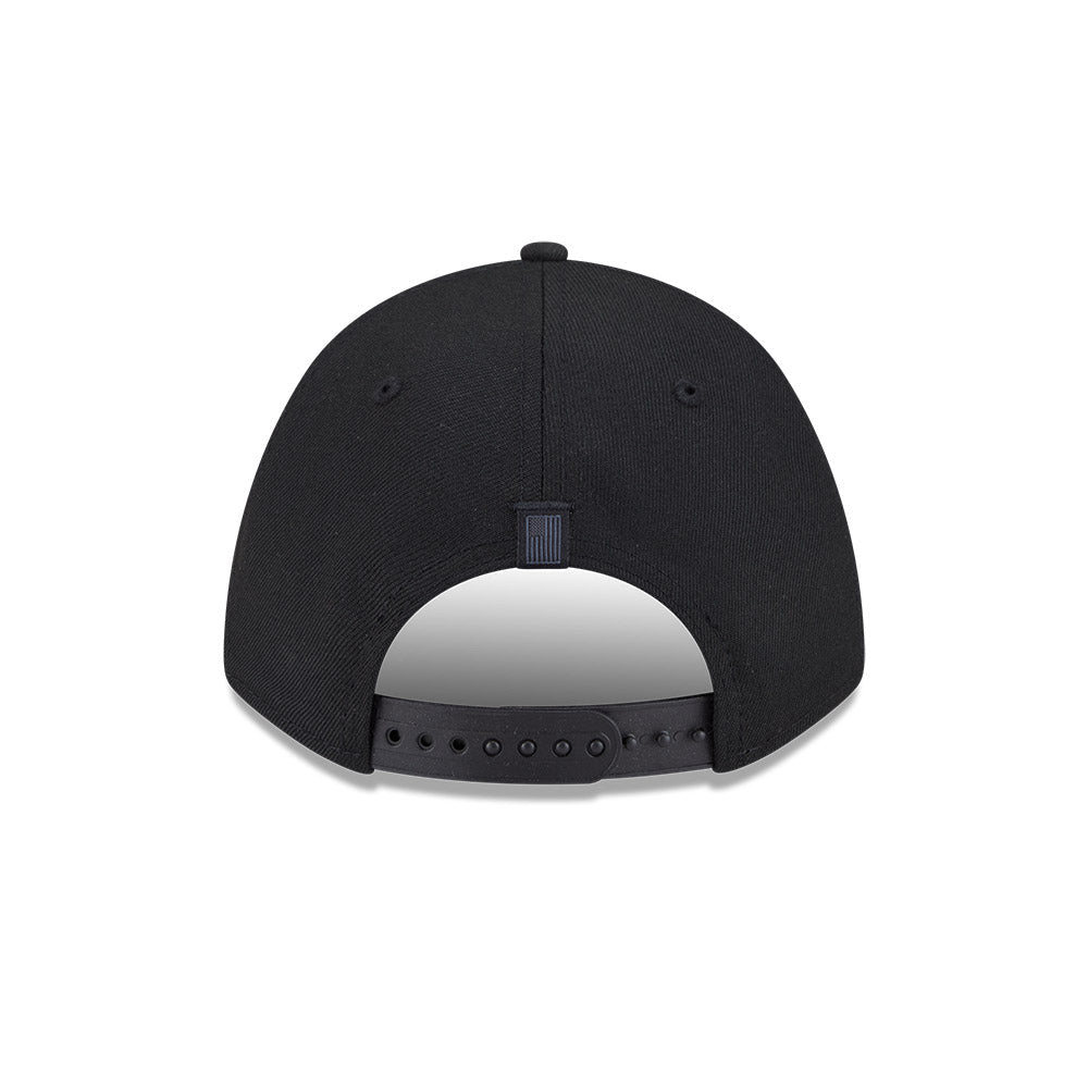 Chicago Blackhawks Black Flag New Era 9FORTY M-Crown A-Frame Adjustable Hat product image 6, provided for visual reference
