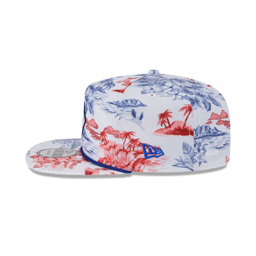 Chicago Cubs New Era Golfer Printed Rope Hat product image 5, provided for visual reference and product detail review