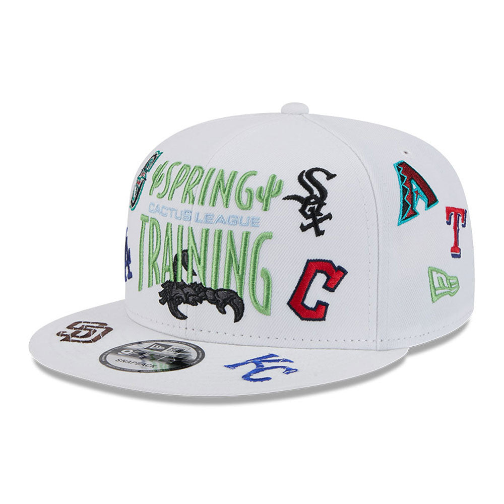 Spring Training Chicago Cubs Cactus League Scatter New Era 9FIFTY Snapback Hat product image 3, provided for visual
