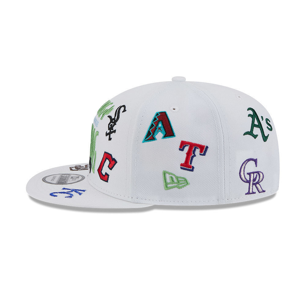 Spring Training Chicago Cubs Cactus League Scatter New Era 9FIFTY Snapback Hat product image 5, provided for visual