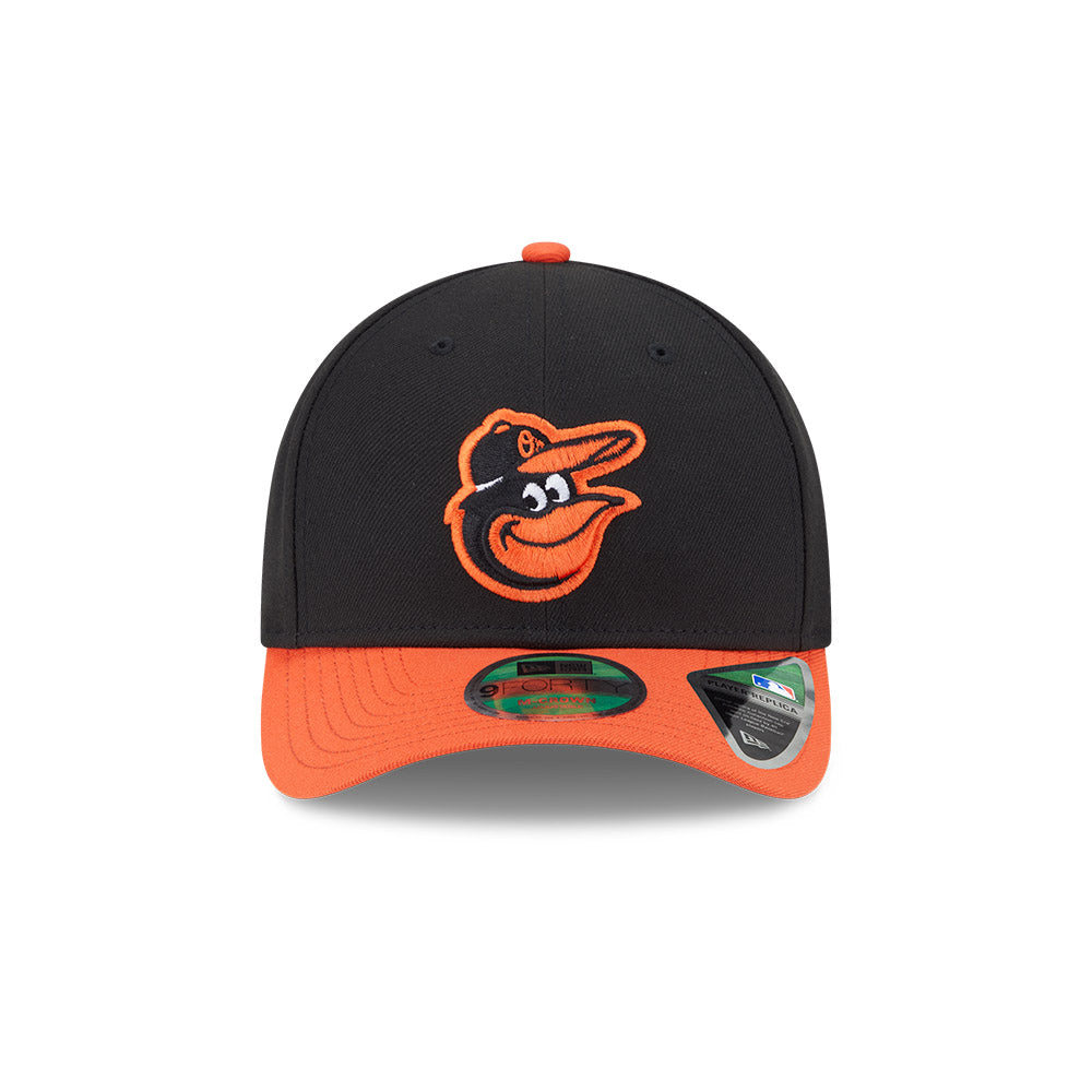Baltimore Orioles New Era 9FORTY Road M-Crown Player Replica Adjustable Hat product image 2, provided for visual reference