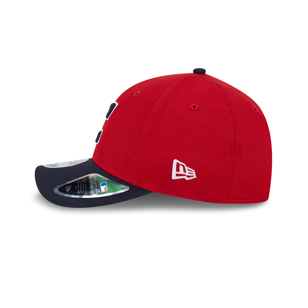 Cleveland Guardians New Era 9FORTY Home M-Crown Player Replica Adjustable Hat product image 4, provided for visual reference