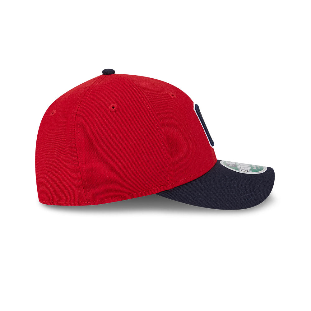 Cleveland Guardians New Era 9FORTY Home M-Crown Player Replica Adjustable Hat product image 5, provided for visual reference