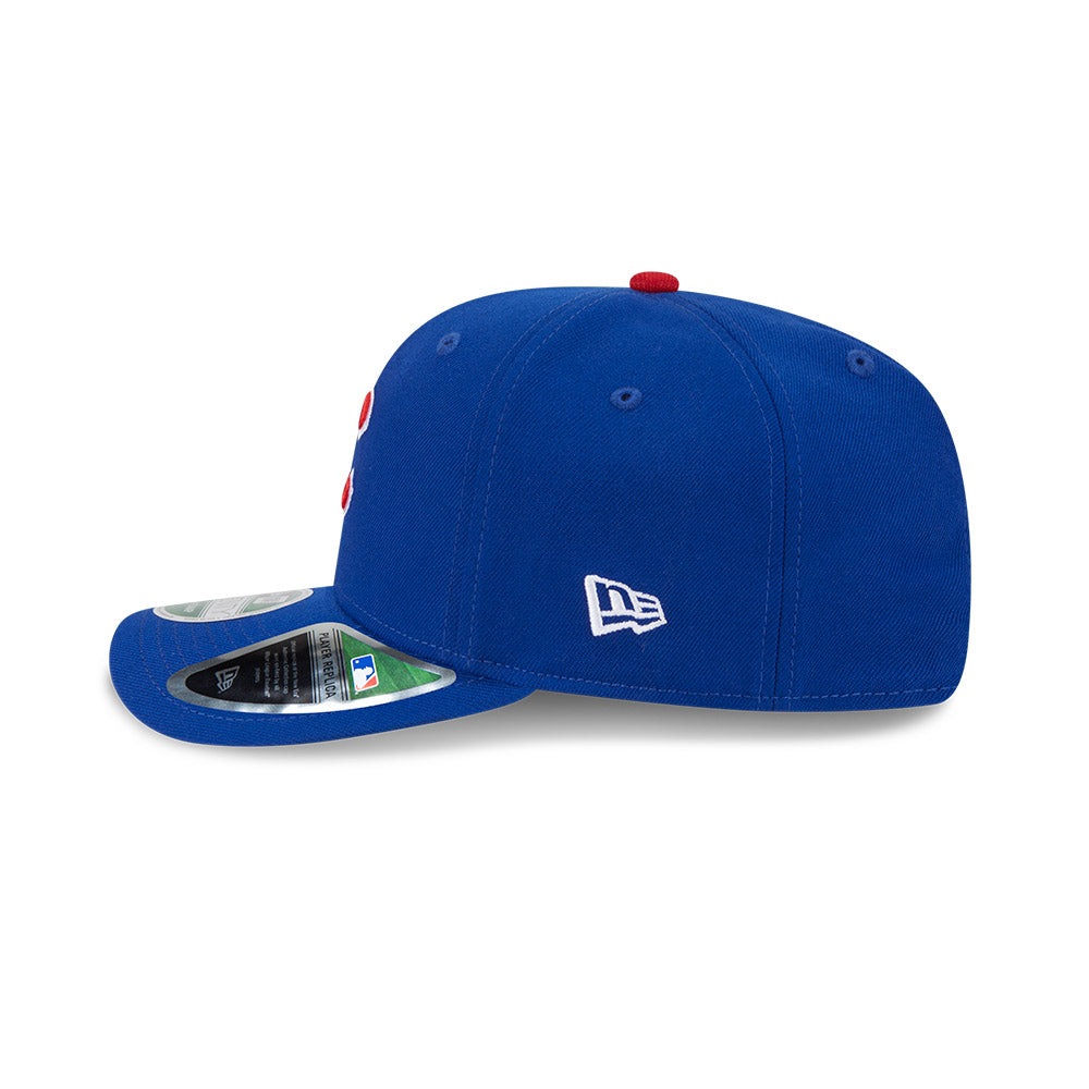 Chicago Cubs New Era 9SEVENTY M-Crown Player Replica Stretch Snap Adjustable Hat product image 4, provided for visual