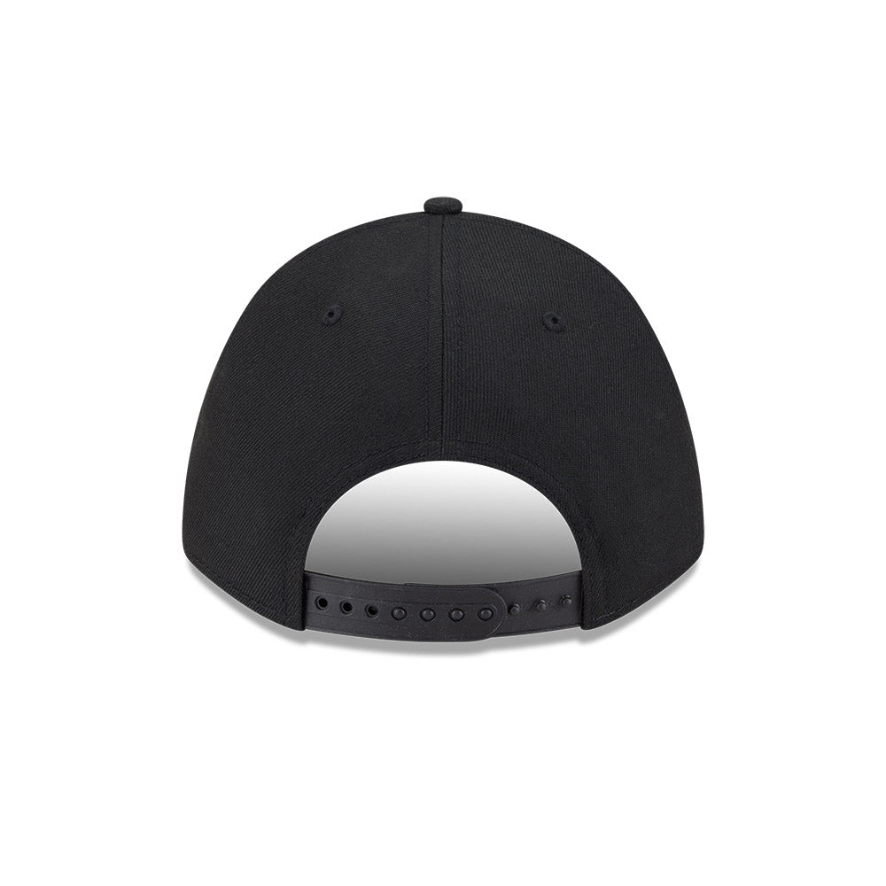 Philadelphia Phillies New Era Black/White 9FORTY M-Crown Adjustable Hat product image 6, provided for visual reference and