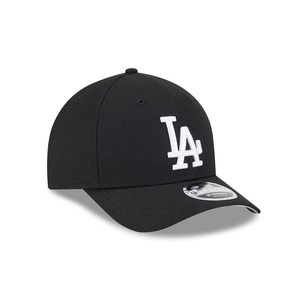 Los Angeles Dodgers New Era Black/White 9FORTY M-Crown Adjustable Hat product image 3, provided for visual reference and