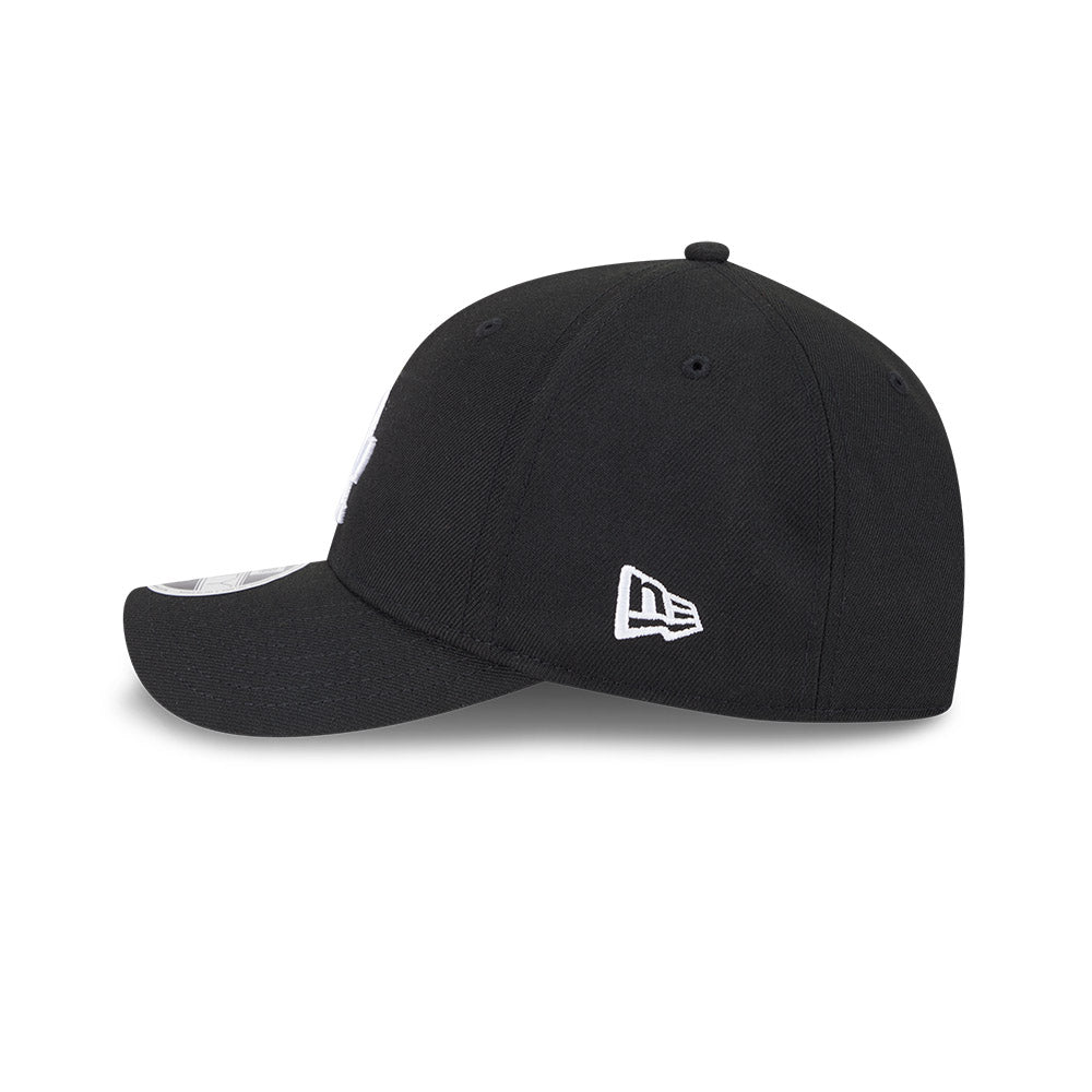 Los Angeles Dodgers New Era Black/White 9FORTY M-Crown Adjustable Hat product image 5, provided for visual reference and