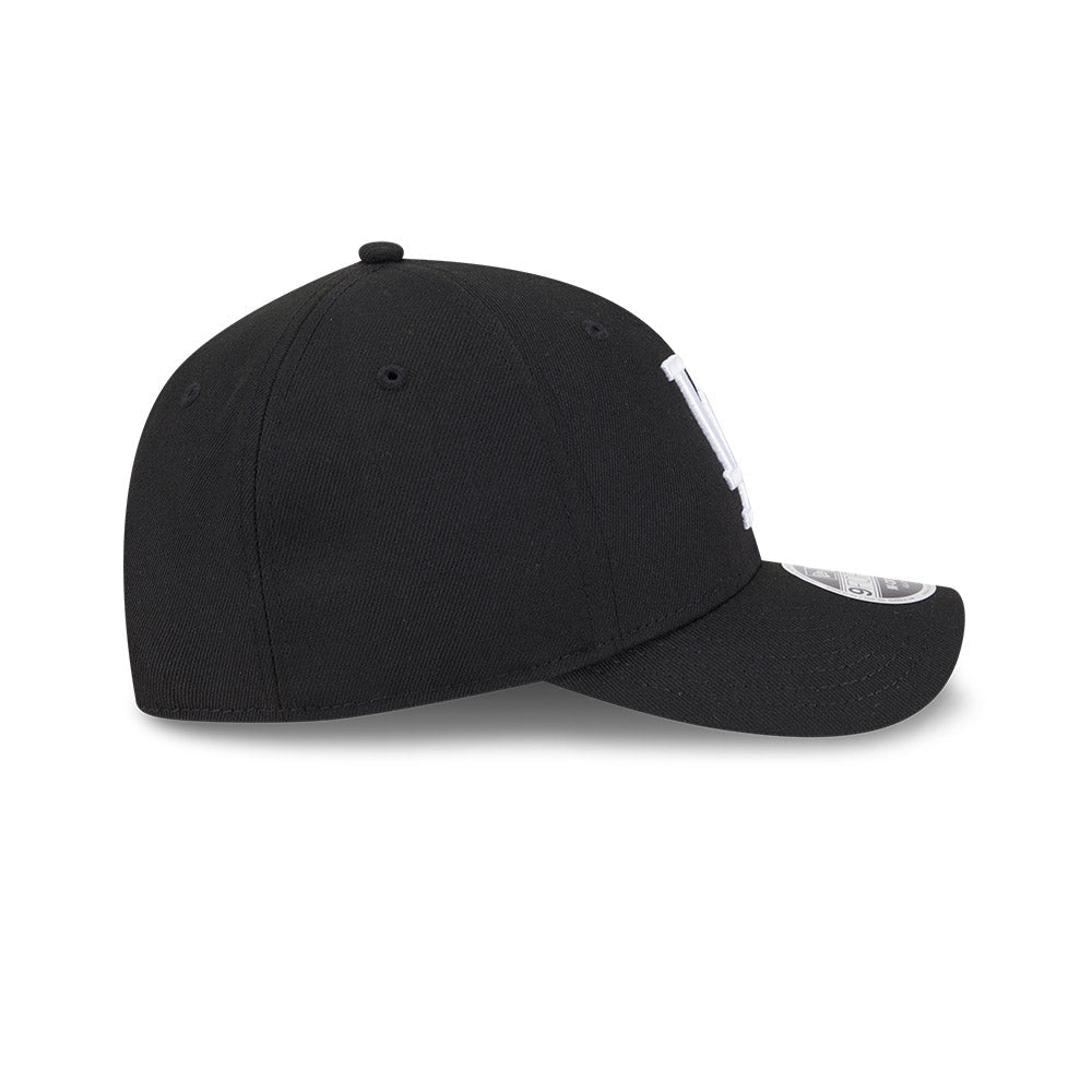 Los Angeles Dodgers New Era Black/White 9FORTY M-Crown Adjustable Hat product image 4, provided for visual reference and