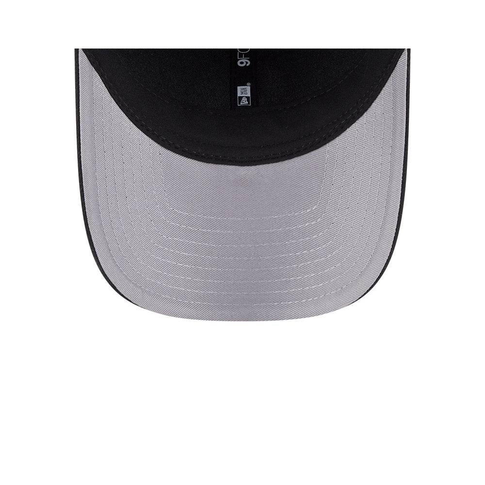 Los Angeles Dodgers New Era Black/White 9FORTY M-Crown Adjustable Hat product image 7, provided for visual reference and
