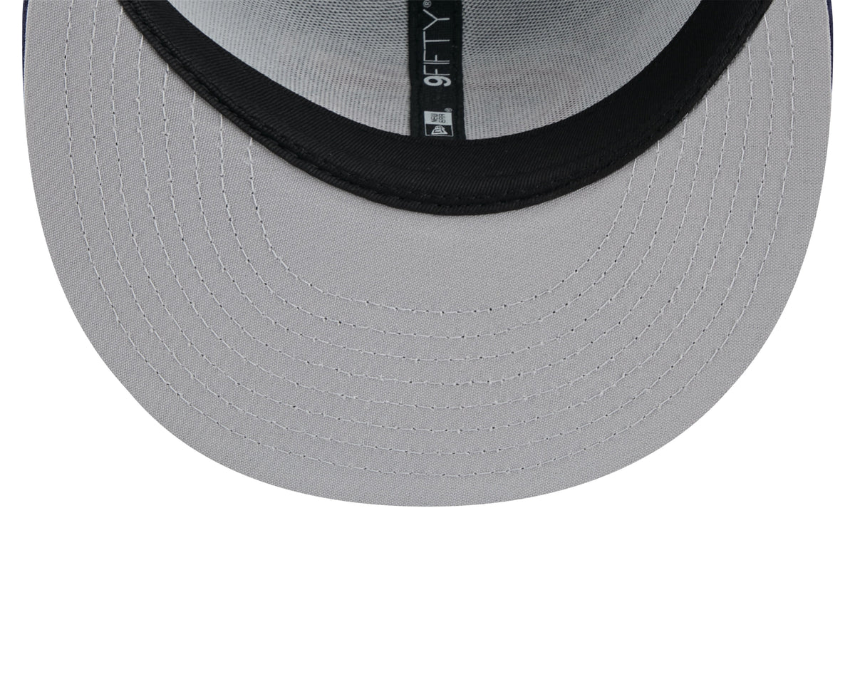 Montreal Canadiens NHL New Era Men Navy 9Fifty Trucker Snapback product image 7, provided for visual reference and product