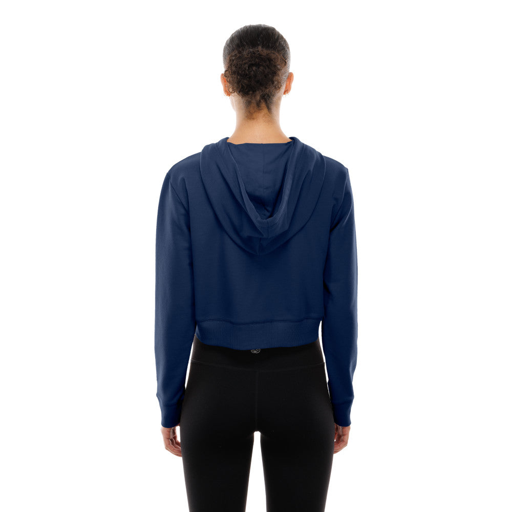 Chicago Cubs New Era Women Navy 1948 G1 Full Zip Sweatshirt product image 2, provided for visual reference and product