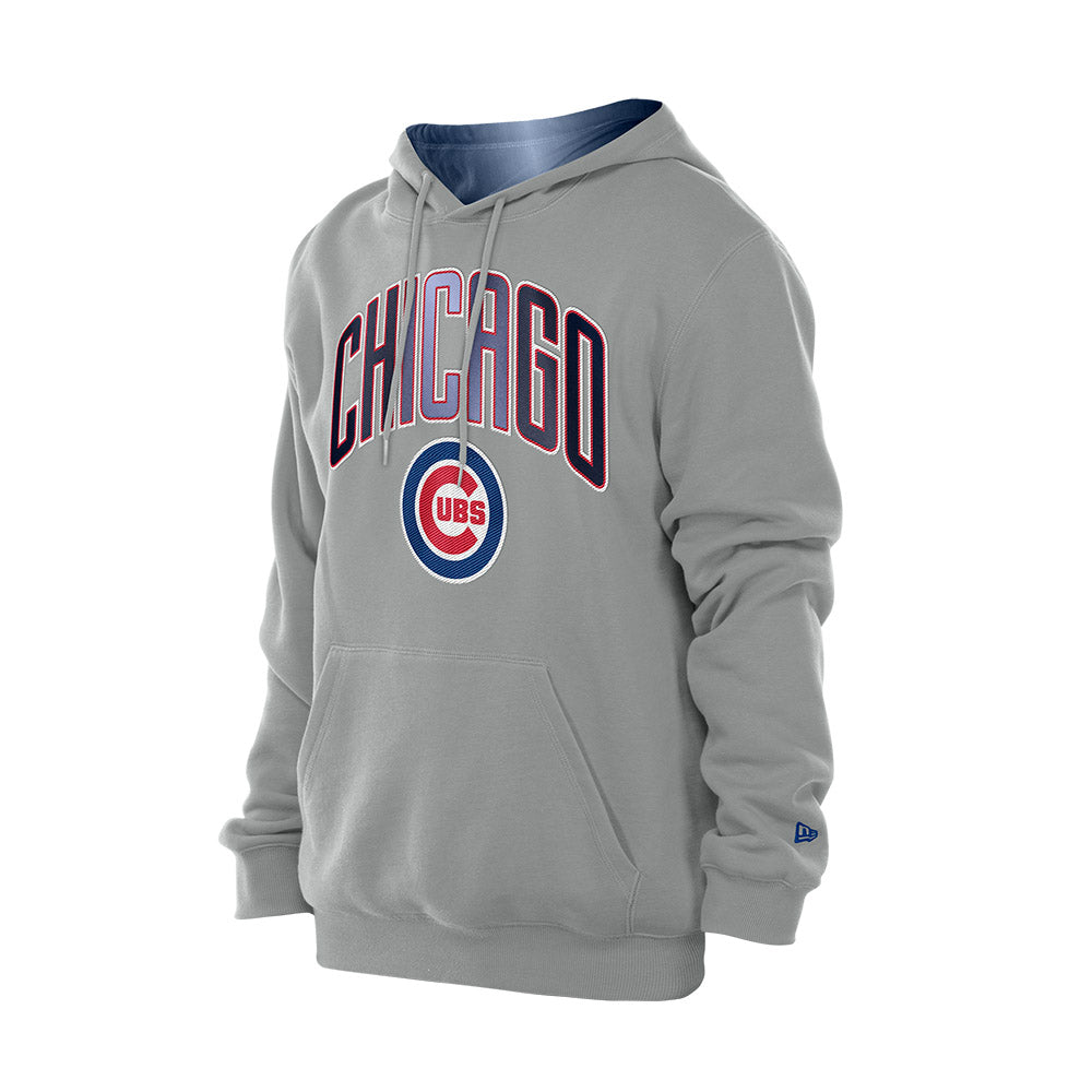 Chicago Cubs New Era Grey 1967 Hoodie product image 3, provided for visual reference and product detail review