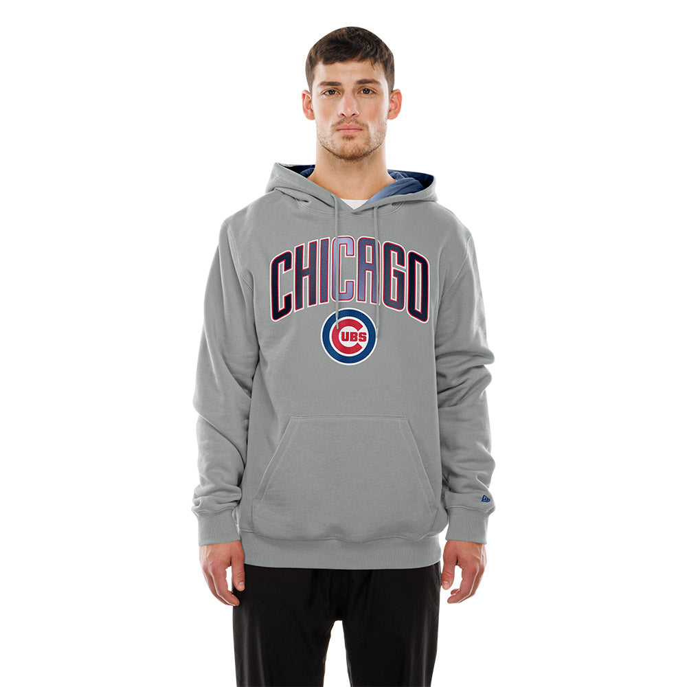Chicago Cubs New Era Grey 1967 Hoodie product image 1, provided for visual reference and product detail review