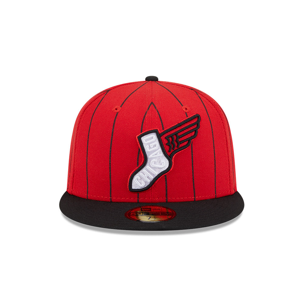 Chicago White Sox New Era 2025 City Connect 59FIFTY Fitted Hat product image 2, provided for visual reference and product