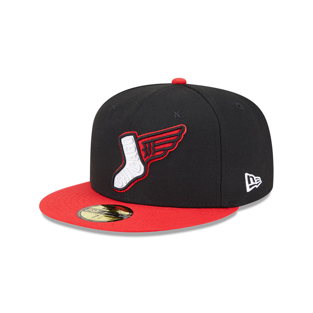 Chicago White Sox New Era 2025 City Connect Alternate 59FIFTY Fitted Hat product image 1, provided for visual reference and