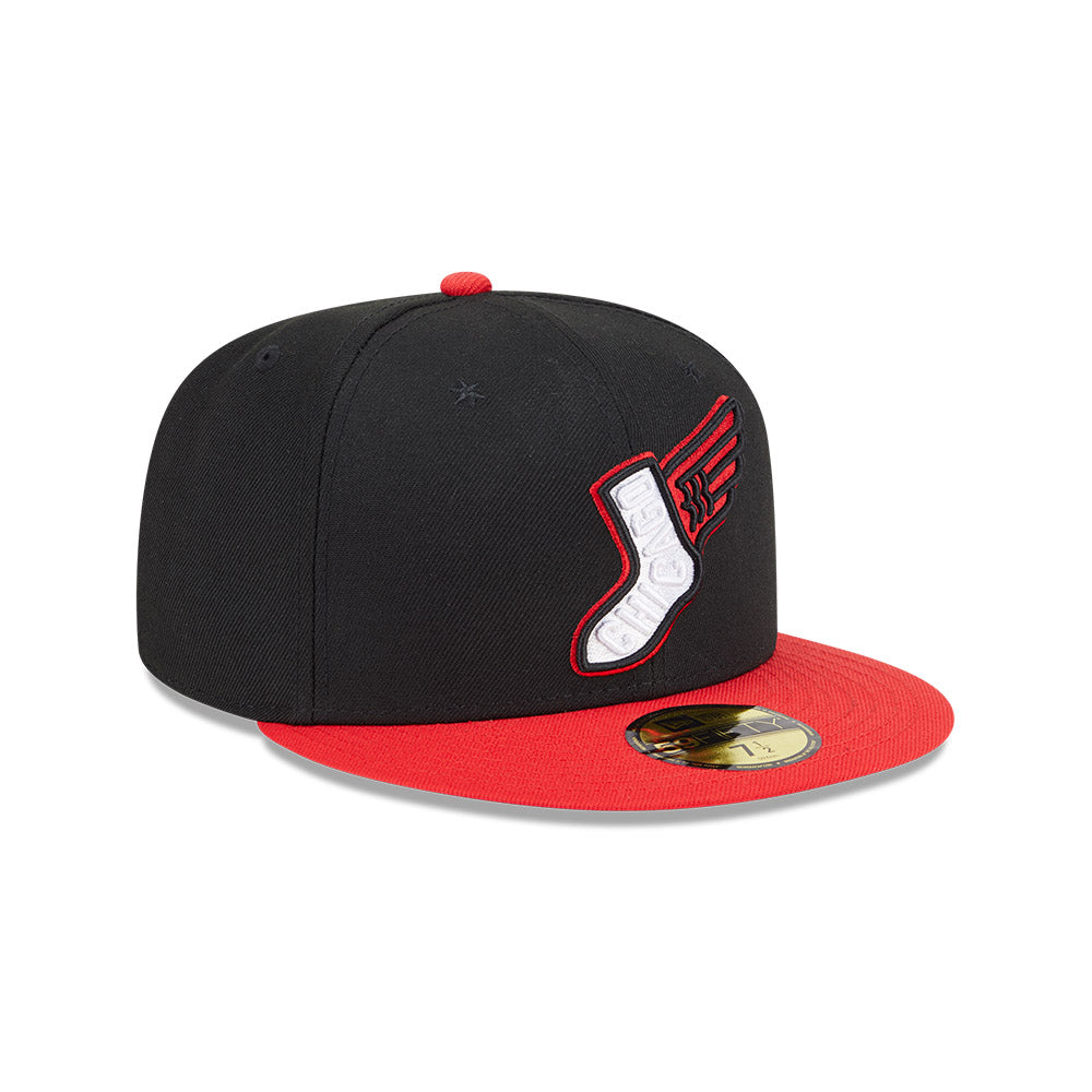 Chicago White Sox New Era 2025 City Connect Alternate 59FIFTY Fitted Hat product image 3, provided for visual reference and