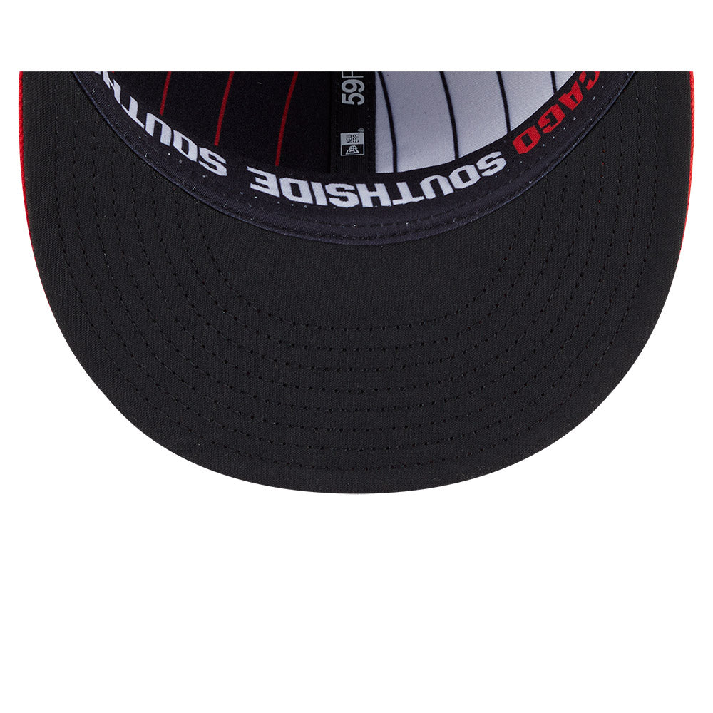 Chicago White Sox New Era 2025 City Connect Alternate 59FIFTY Fitted Hat product image 7, provided for visual reference and