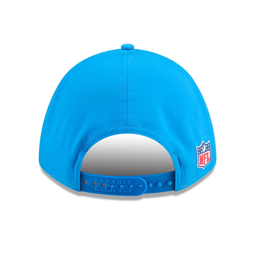 Detroit Lions New Era 2025 Sideline 9FORTY M-Crown Adjustable Hat product image 6, provided for visual reference and product