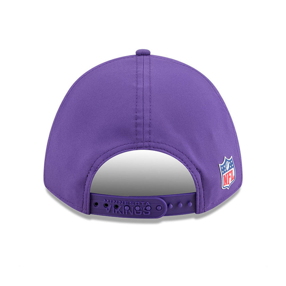 Minnesota Vikings New Era 2025 Sideline 9FORTY M-Crown Adjustable Hat product image 6, provided for visual reference and