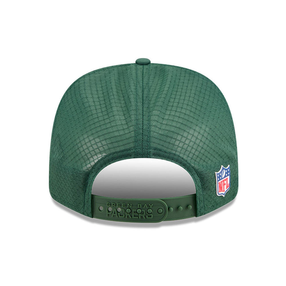 Green Bay Packers New Era 2025 Sideline 9SEVENTY Adjustable Hat product image 6, provided for visual reference and product