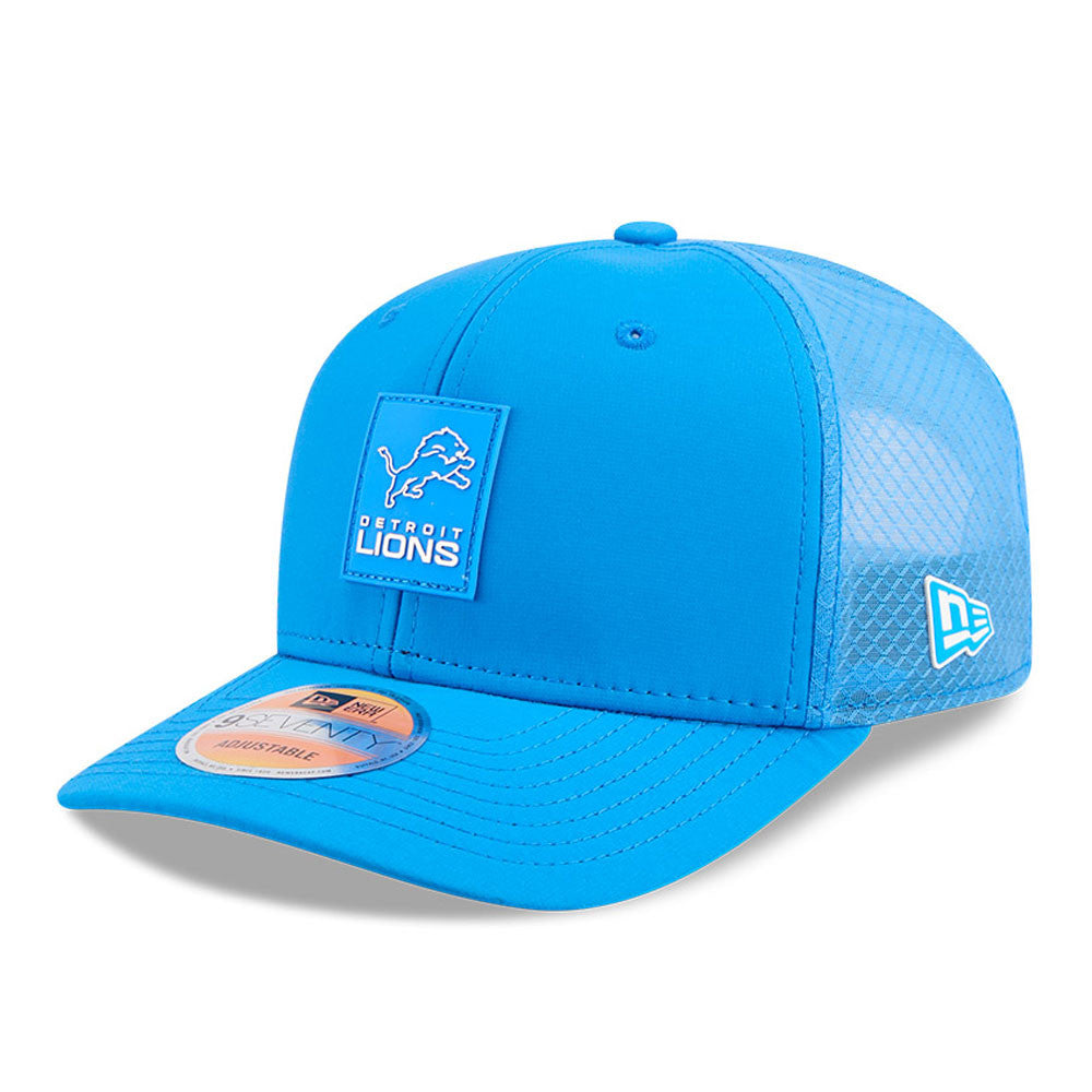 Detroit Lions New Era 2025 Sideline 9SEVENTY Adjustable Hat product image 1, provided for visual reference and product
