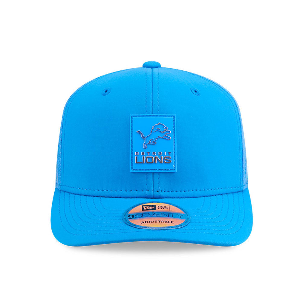 Detroit Lions New Era 2025 Sideline 9SEVENTY Adjustable Hat product image 2, provided for visual reference and product