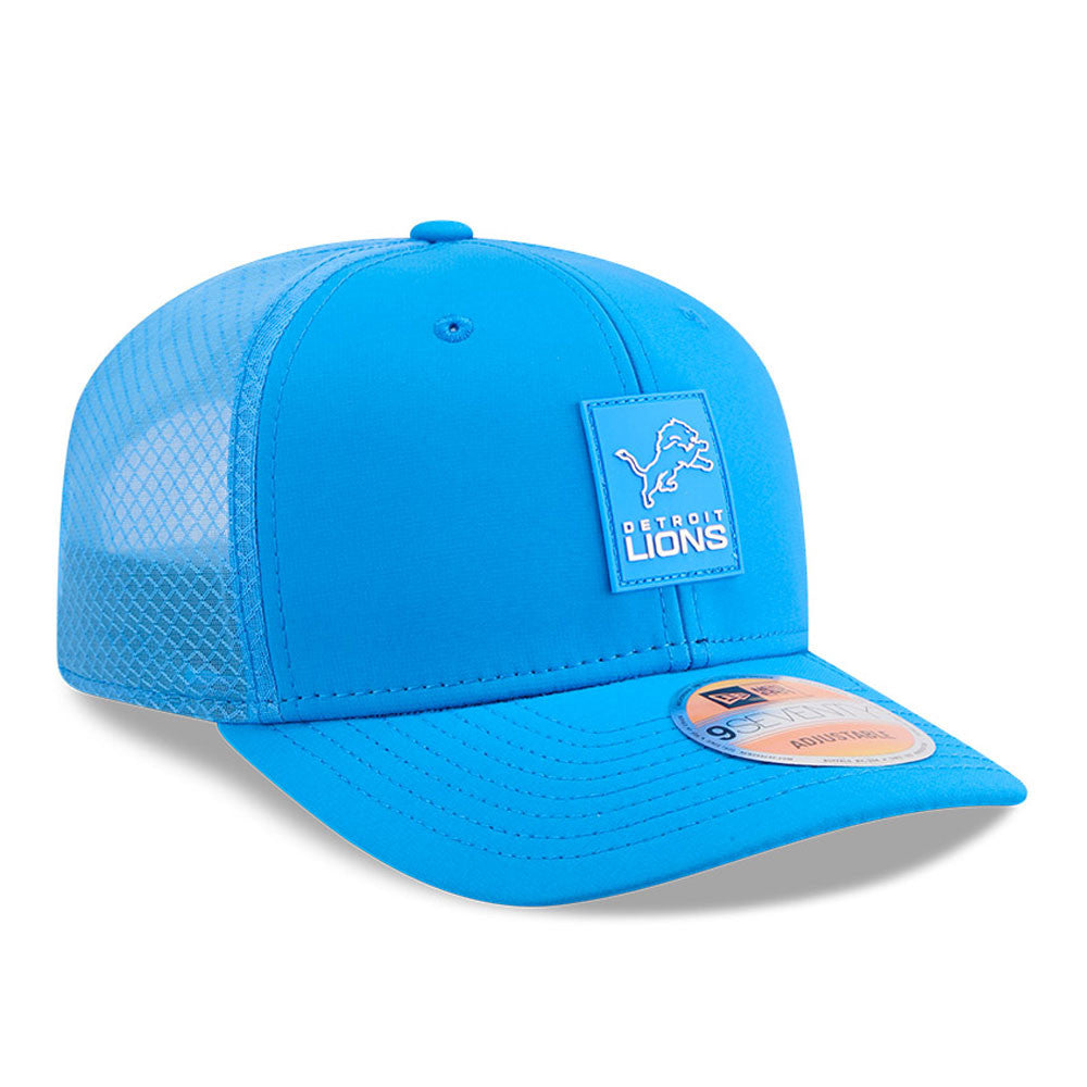 Detroit Lions New Era 2025 Sideline 9SEVENTY Adjustable Hat product image 3, provided for visual reference and product