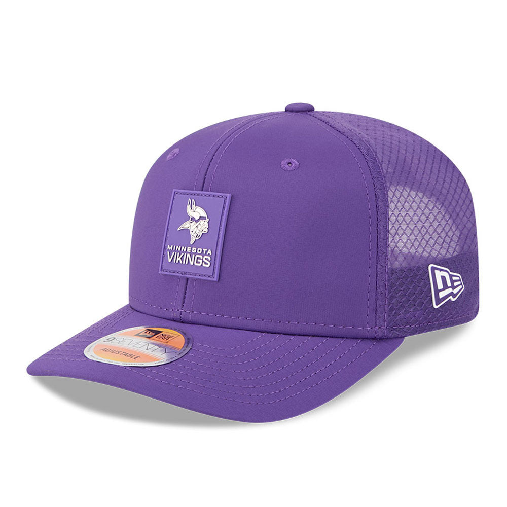 Minnesota Vikings New Era 2025 Sideline 9SEVENTY Adjustable Hat product image 1, provided for visual reference and product
