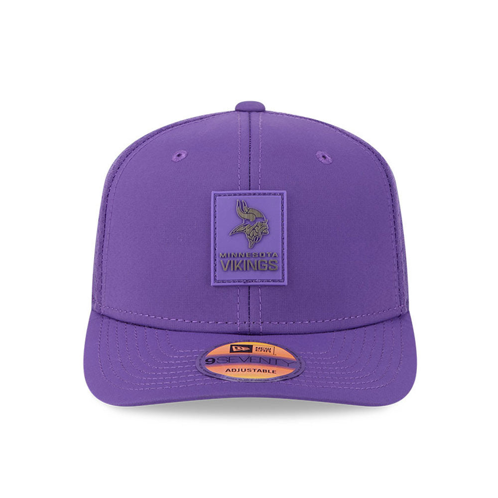 Minnesota Vikings New Era 2025 Sideline 9SEVENTY Adjustable Hat product image 2, provided for visual reference and product