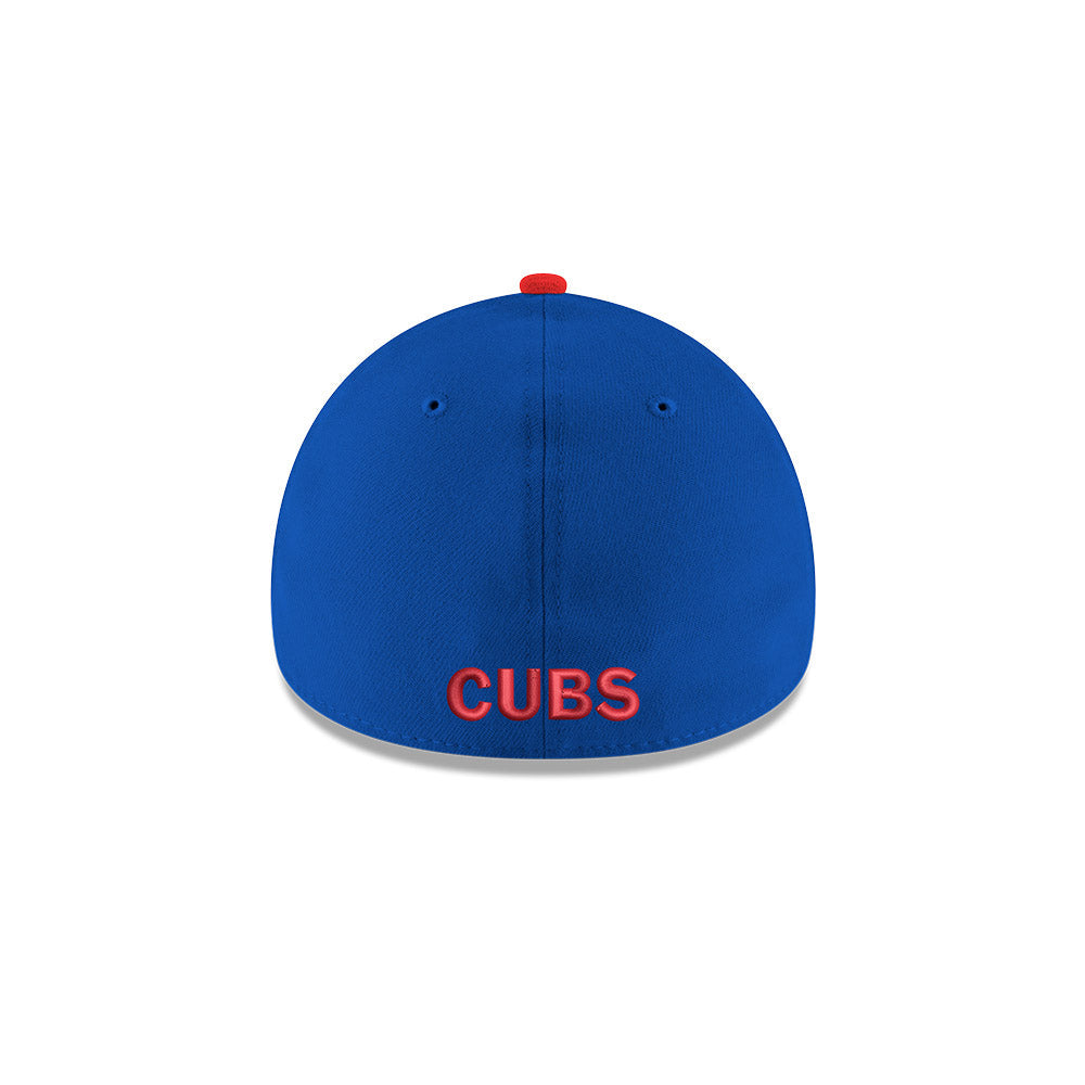 Chicago Cubs New Era White/Royal Alternate 39THIRTY Alt 2 Flex-Fit Hat product image 4, provided for visual reference and