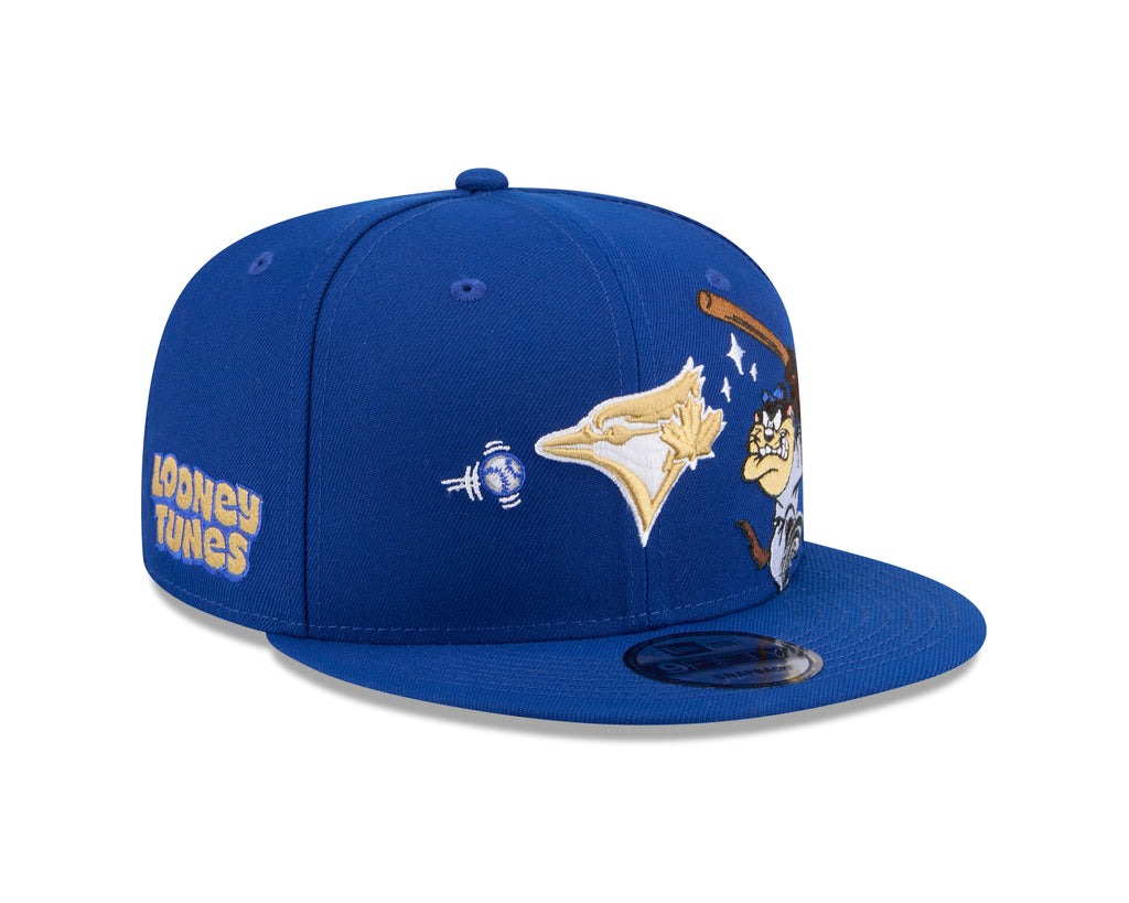Toronto Blue Jays MLB New Era Men 9Fifty Royal Looney Tunes Taz Snapback Hat product image 3, provided for visual reference