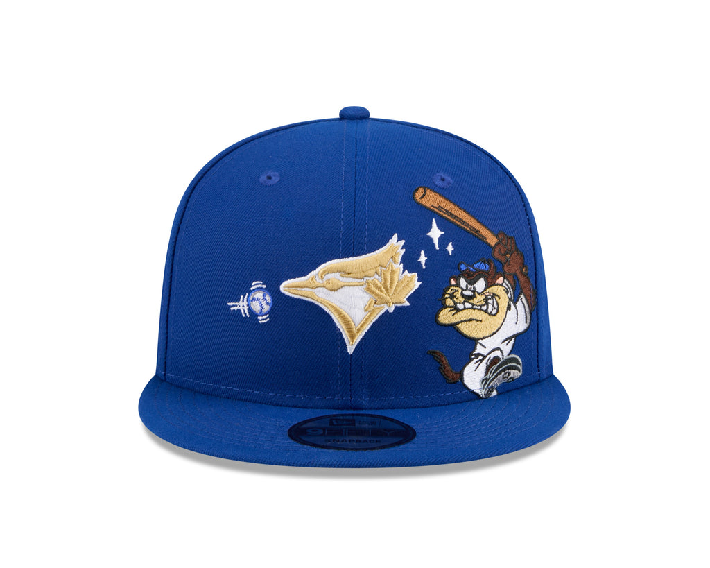 Toronto Blue Jays MLB New Era Men 9Fifty Royal Looney Tunes Taz Snapback Hat product image 4, provided for visual reference