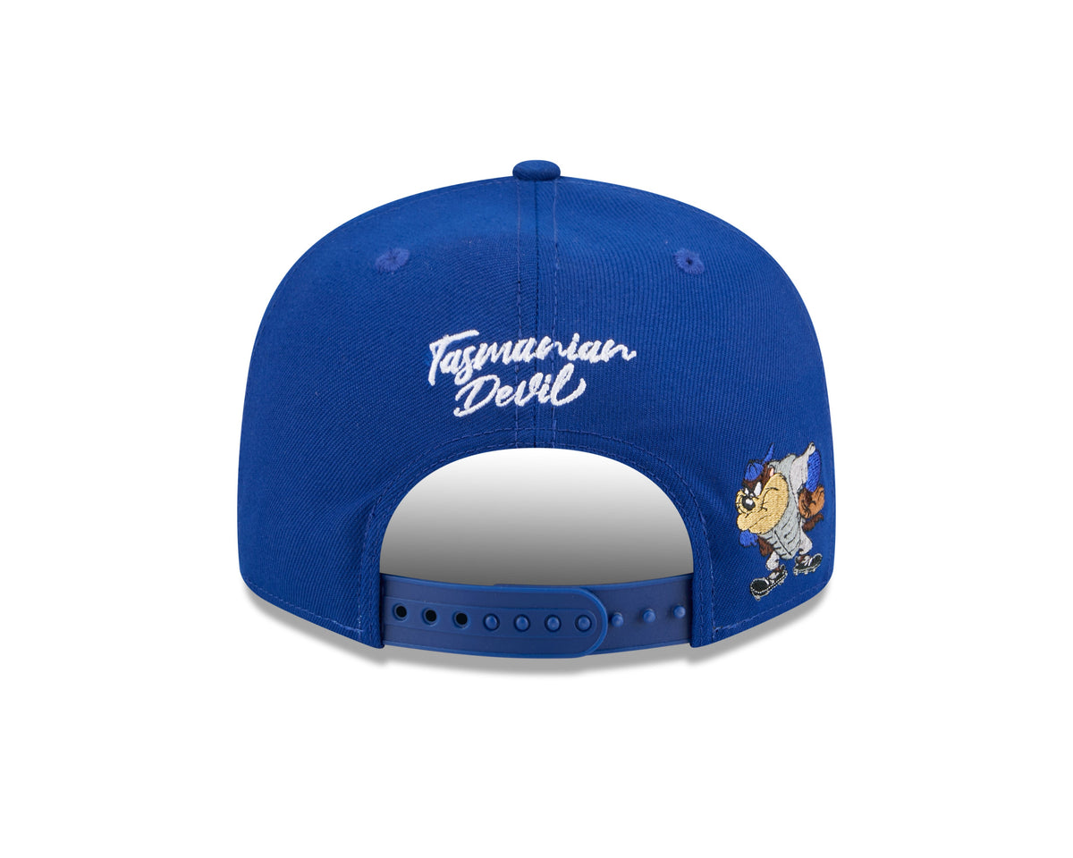 Toronto Blue Jays MLB New Era Men 9Fifty Royal Looney Tunes Taz Snapback Hat product image 2, provided for visual reference