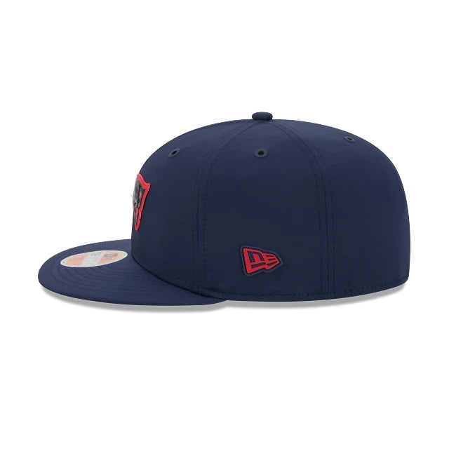 New England Patriots NFL New Era Men Navy 59Fifty 2026 Sideline Fitted Hat product image 5, provided for visual reference
