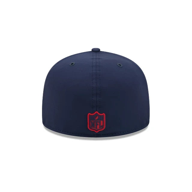 New England Patriots NFL New Era Men Navy 59Fifty 2026 Sideline Fitted Hat product image 2, provided for visual reference