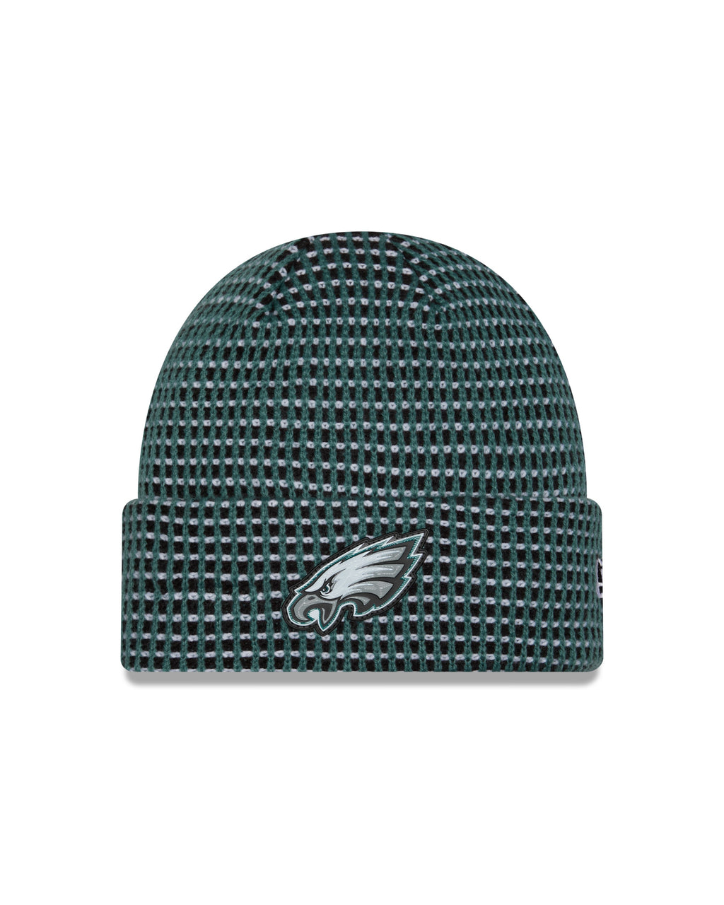 Philadelphia Eagles NFL New Era Men Green 2026 Sideline Cold Weather Cuffed Knit Beanie Hat product image 1, provided for