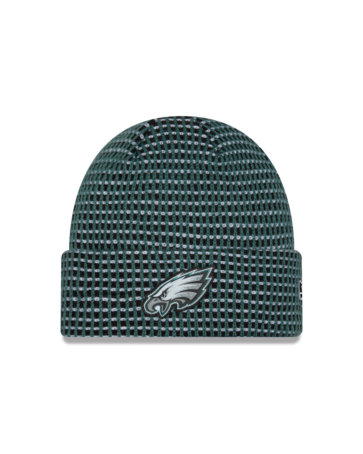 Philadelphia Eagles NFL New Era Men Green 2026 Sideline Cold Weather Cuffed Knit Beanie Hat product image 1, provided for