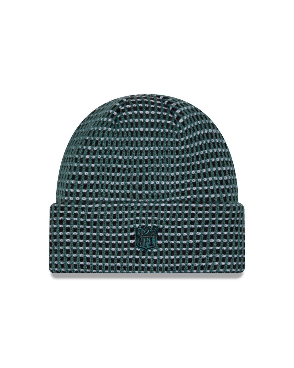 Philadelphia Eagles NFL New Era Men Green 2026 Sideline Cold Weather Cuffed Knit Beanie Hat product image 3, provided for