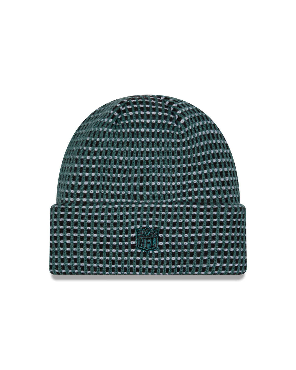 Philadelphia Eagles NFL New Era Men Green 2026 Sideline Cold Weather Cuffed Knit Beanie Hat product image 3, provided for