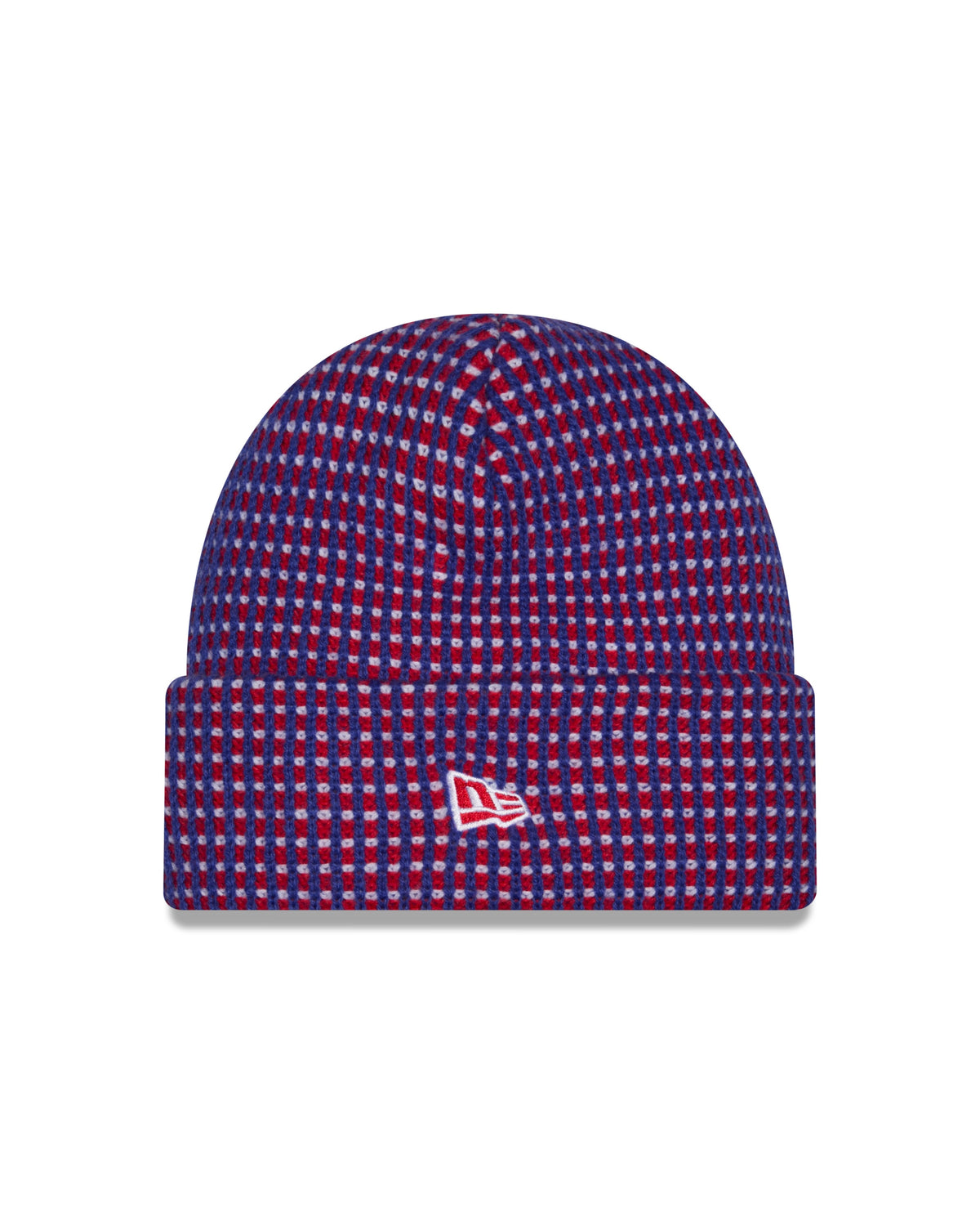 Buffalo Bills NFL New Era Men Blue/Red 2026 Sideline Cold Weather Classic Logo Cuffed Knit Beanie Hat product image 2,