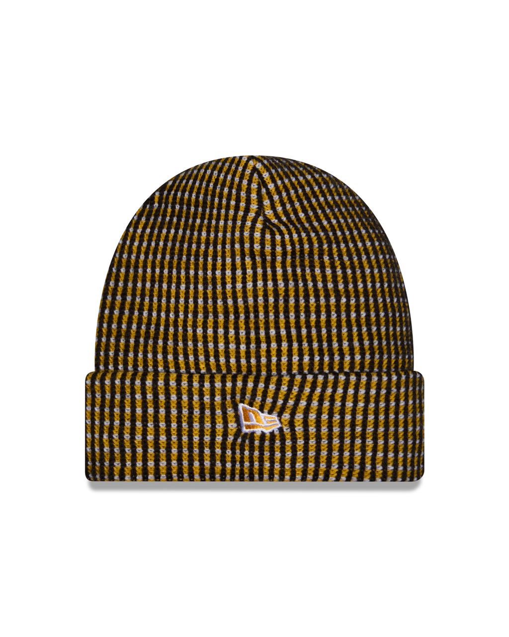 Pittsburgh Steelers NFL New Era Men Yellow 2026 Sideline Cold Weather Cuffed Knit Beanie Hat product image 2, provided for