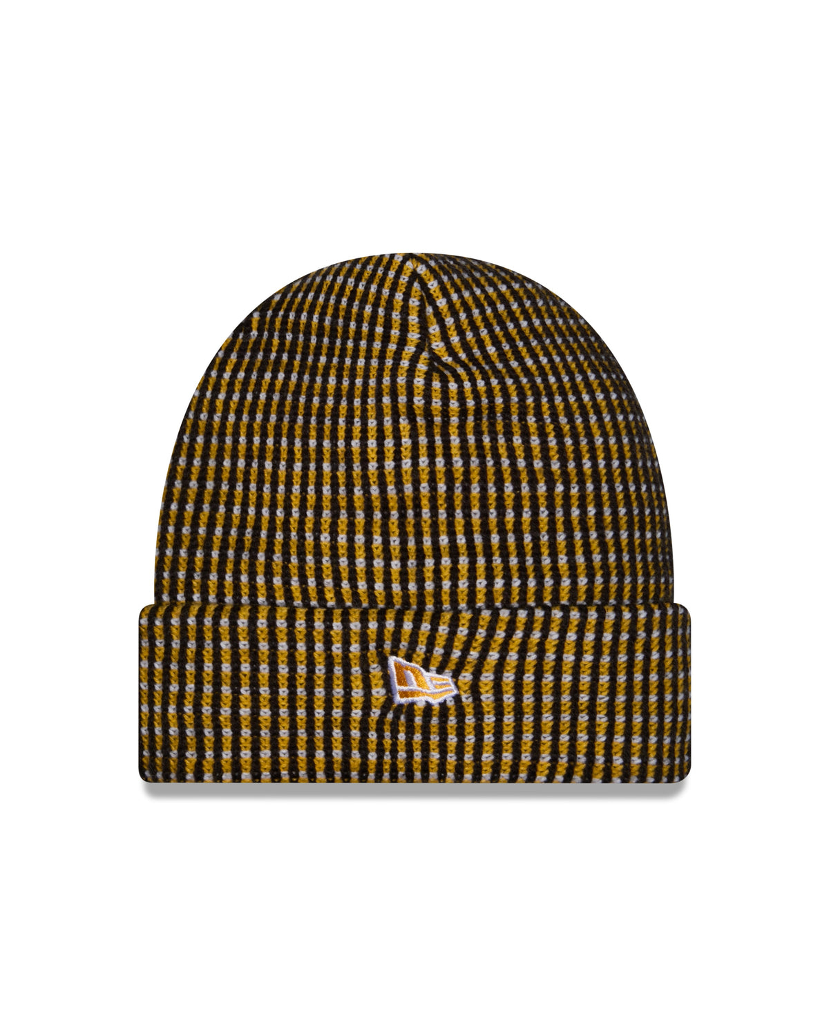 Pittsburgh Steelers NFL New Era Men Yellow 2026 Sideline Cold Weather Cuffed Knit Beanie Hat product image 2, provided for