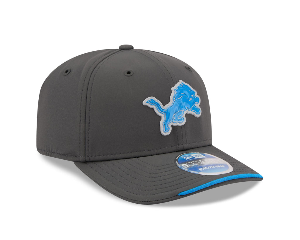 Detroit Lions NFL New Era Men Charcoal 9Seventy 2026 Sideline Cold Weather Stretch Snapback product image 7, provided for