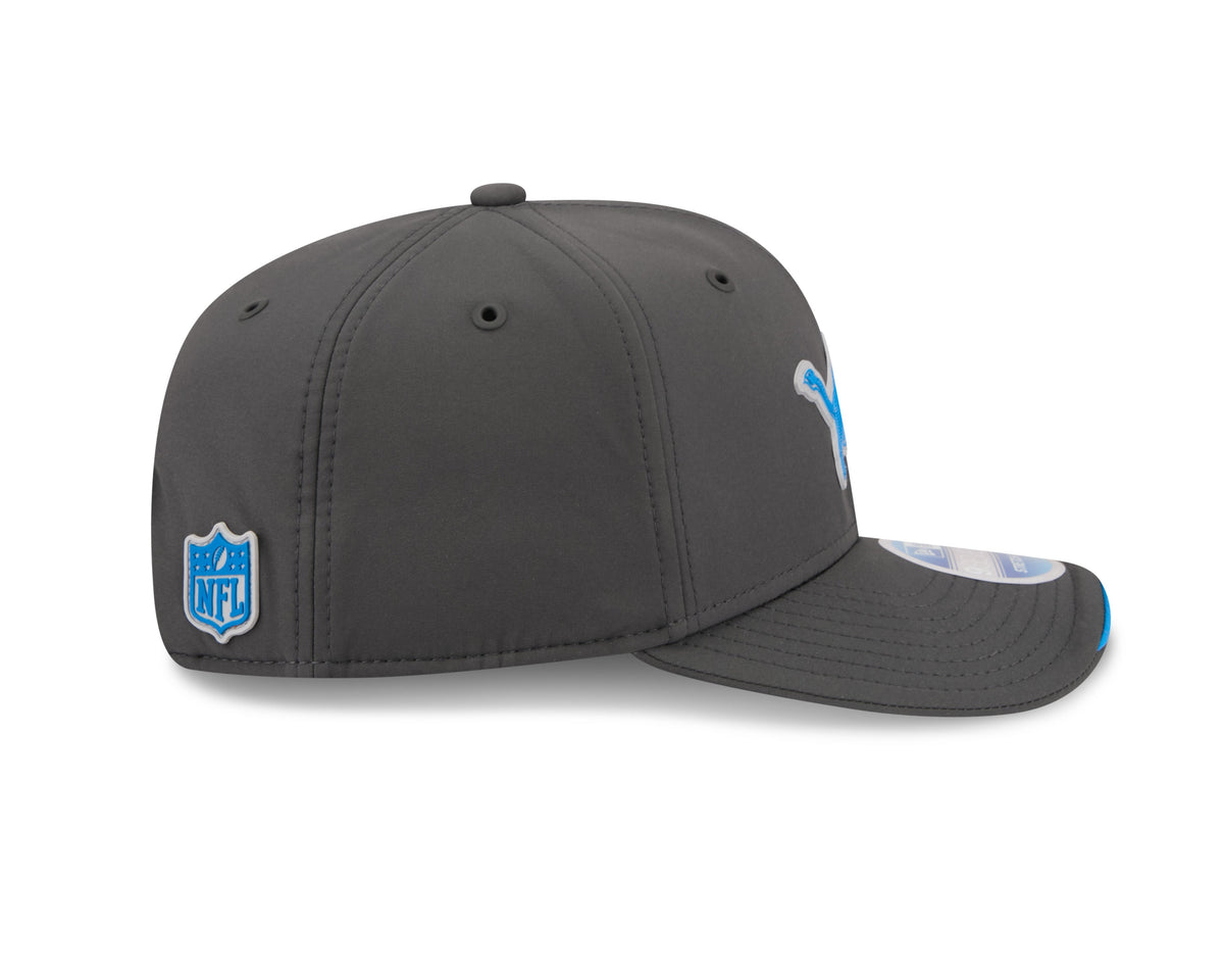 Detroit Lions NFL New Era Men Charcoal 9Seventy 2026 Sideline Cold Weather Stretch Snapback product image 5, provided for