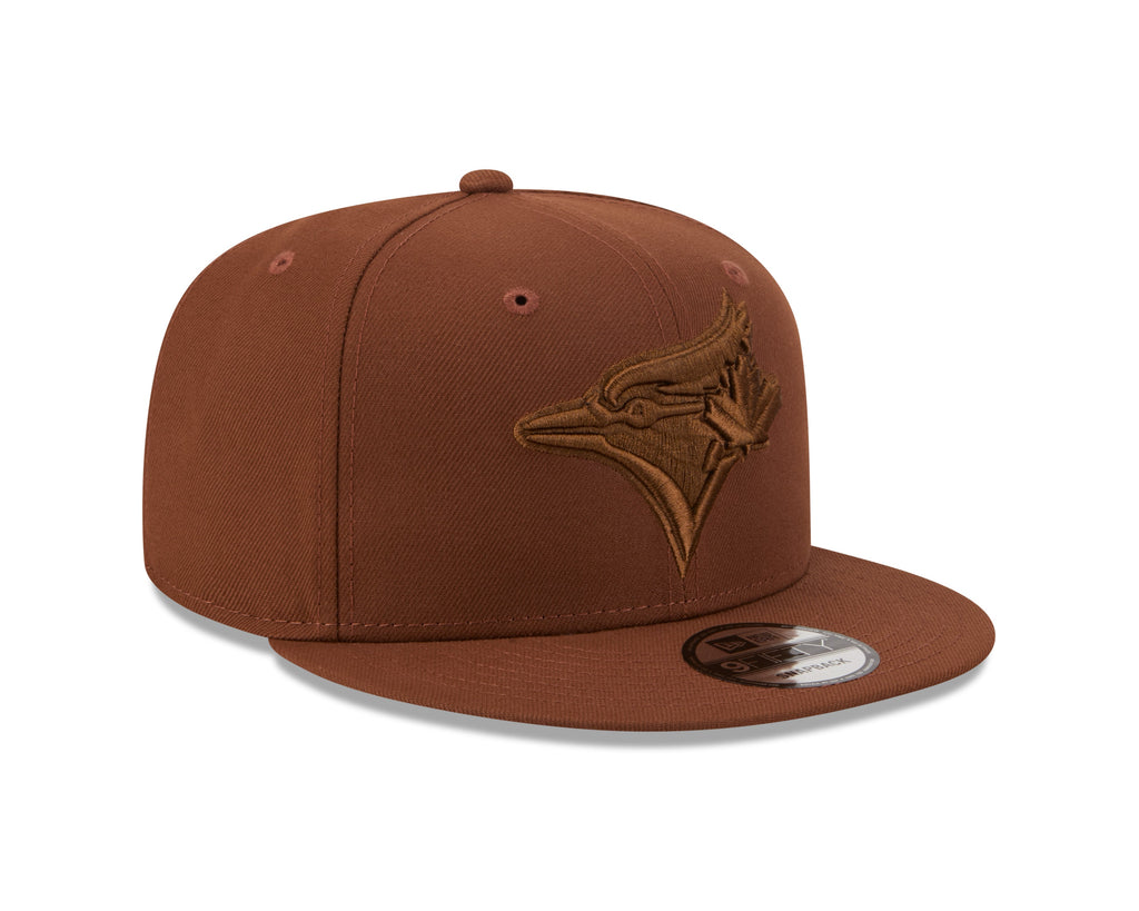 Toronto Blue Jays MLB New Era Men Brown 9Fifty Color Pack Basic Snapback Hat product image 3, provided for visual reference